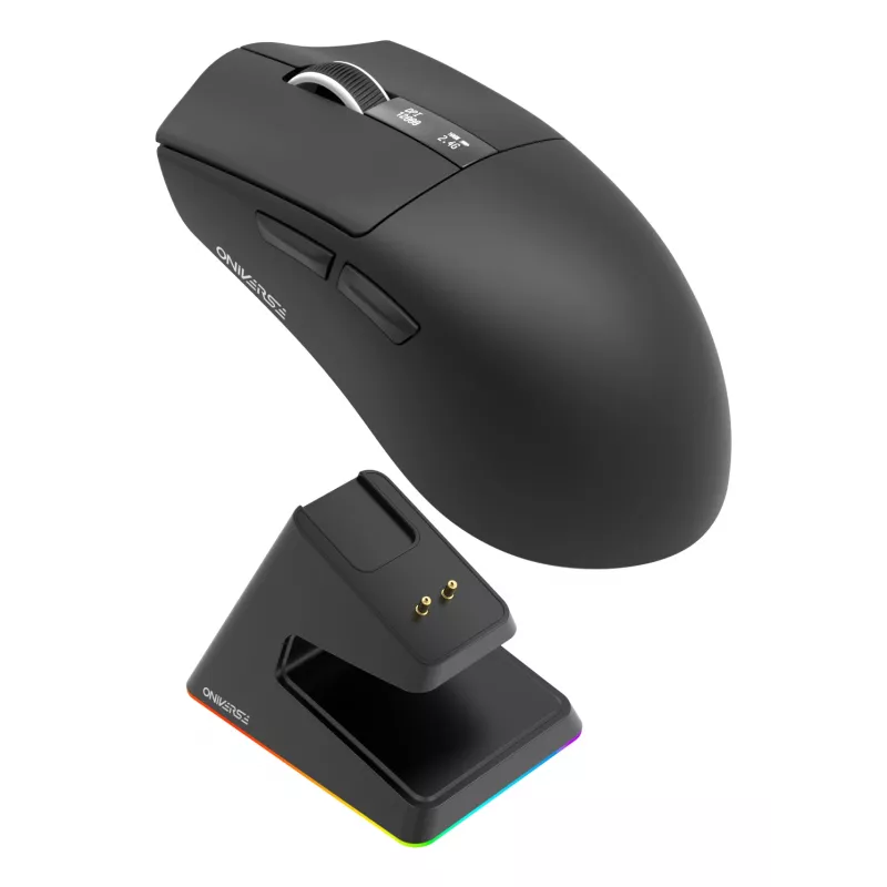 Oniverse - mouse gaming wireless Vanguard + dock - Nocta nero (PC)