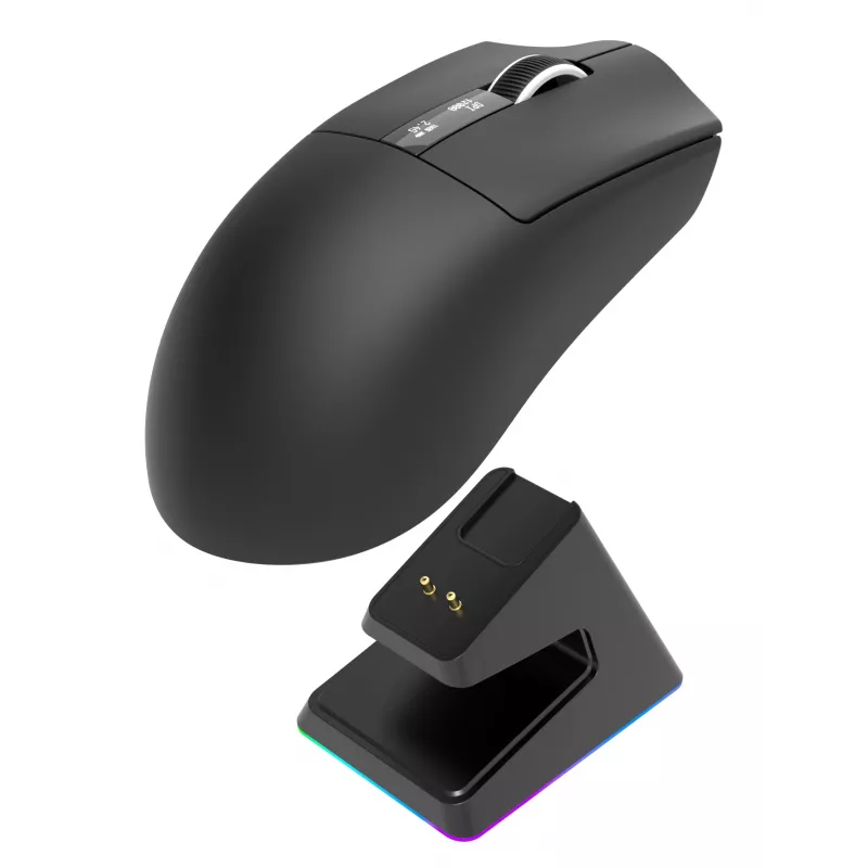 Oniverse - mouse gaming wireless Vanguard + dock - Nocta nero (PC)