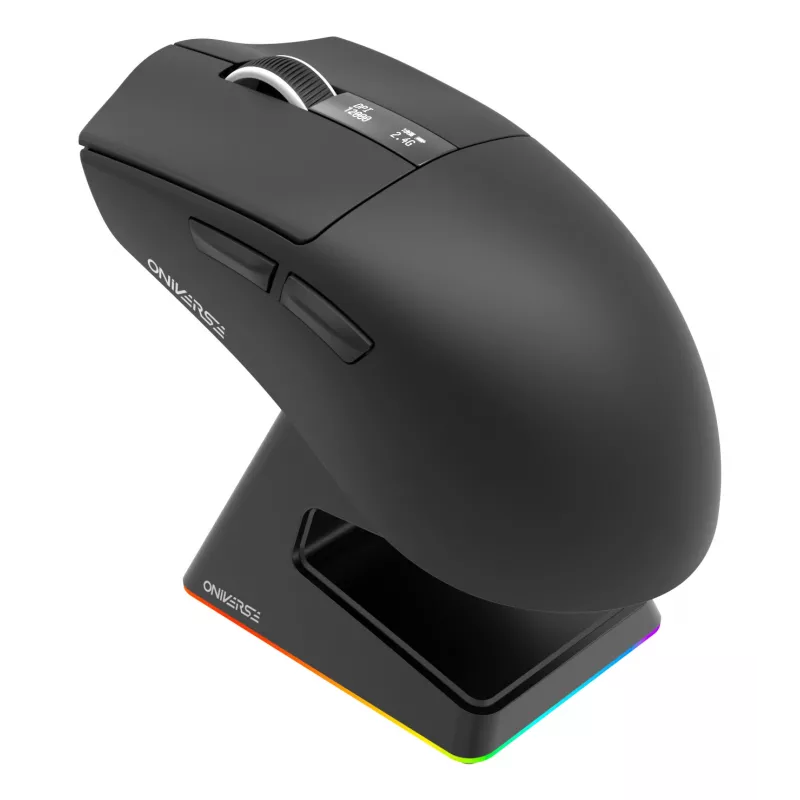 Oniverse - mouse gaming wireless Vanguard + dock - Nocta nero (PC)