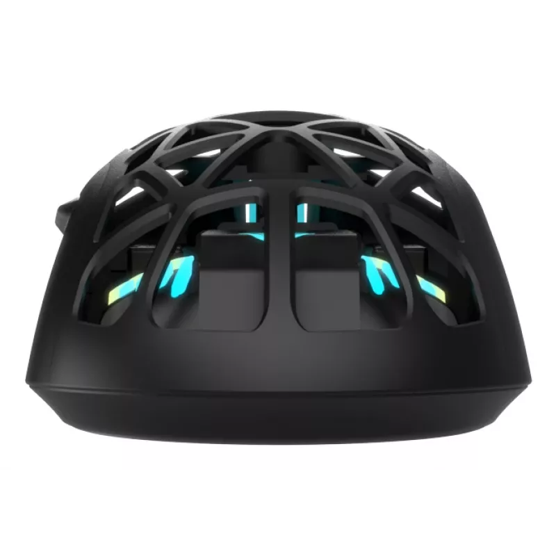 Oniverse - mouse gaming con filo Kryo - Nocta nero (PC), ambidestro, ottico, USB Type-A, 13800 DPI, nero