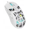 Oniverse - mouse gaming con filo Kryo - Luxion White (PC), ambidestro, ottico, USB Type-A, 13800 DPI, bianco