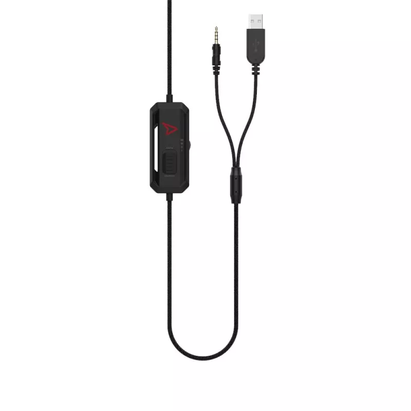 Steelplay HP47 cuffie con filo archetto gaming nero, giallo