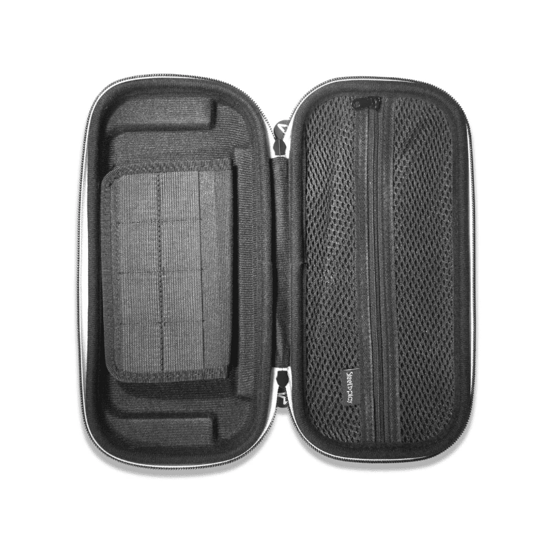 Lexip custodia universale (Switch + Switch Lite), custodia rigida, Nintendo, nero, Nintendo Switch, Nintendo Switch Lite, antiurto, antigraffio, con zip