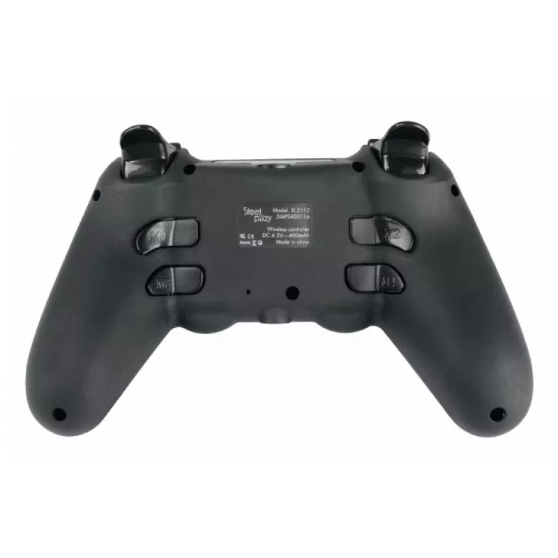 Lexip Metaltech - controller con filo - blu zaffiro (multicolore), gamepad, PC, PlayStation 4, D-Pad, tasto Home, tasto Opzioni, tasto Share, analogico/digitale, multicolore, con filo