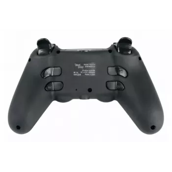 Lexip Metaltech – controller con filo – rosso rubino (Multi), gamepad, PC, PlayStation 4, D-Pad, tasto Home, tasto Opzioni, tasto Share, analogico/digitale, multicolore, con filo