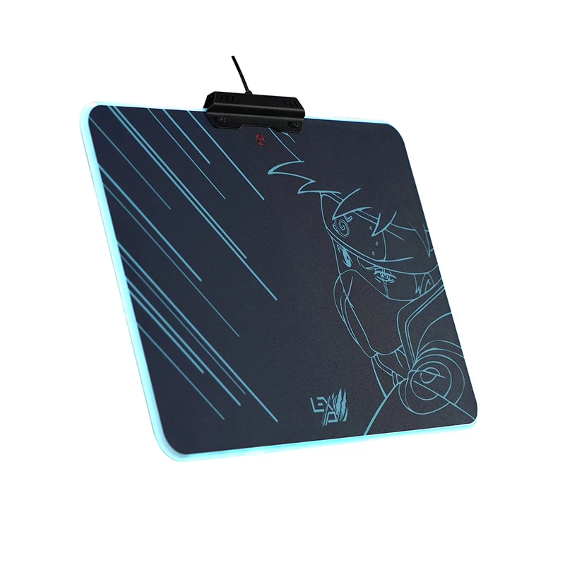Lexip Kakashi “Kamui” Naruto Shippuden tappetino mouse – con superficie rigida microstrutturata e illuminazione RGB