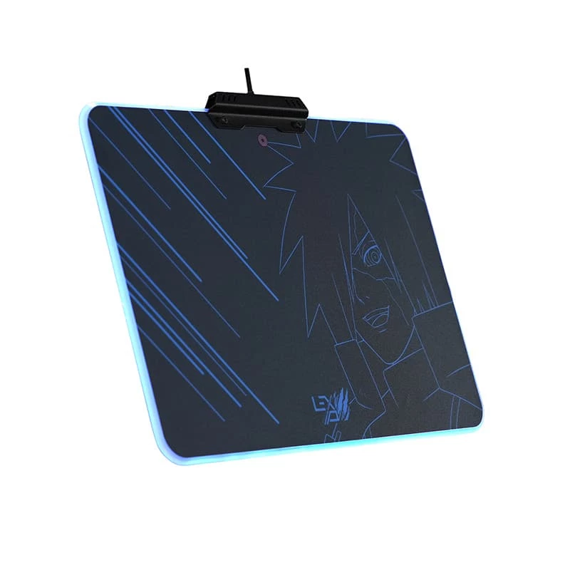 Lexip Madara “Destruction” Naruto Shippuden tappetino mouse – con superficie rigida microstrutturata e illuminazione RGB