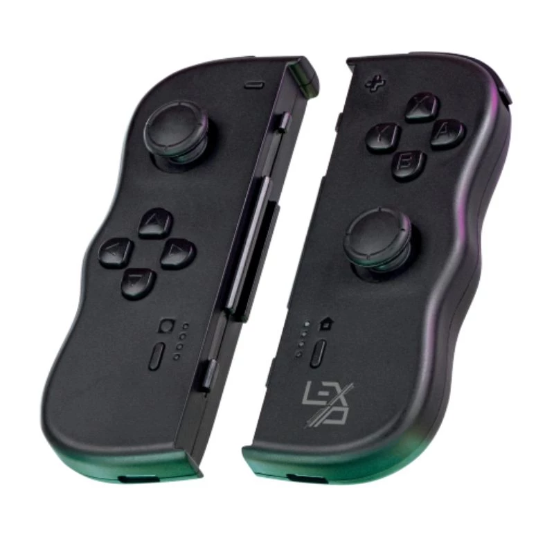 Lexip Adventure Twinpads nero (Switch), gamepad, Nintendo Switch, Nintendo Switch OLED, tasto Capture, D-Pad, tasto Home, analogico/digitale, wireless, Bluetooth