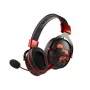 Lexip HBO Game of Thrones cuffie con filo e wireless archetto gaming Bluetooth nero, rosso