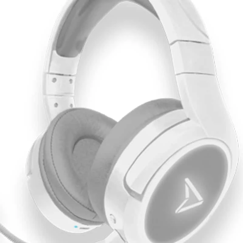 Cuffie Bluetooth Steelplay Impulse White (Multi), con filo e wireless, gaming, 20 - 20000 Hz, 305 g, cuffie, grigio chiaro, bianco