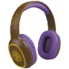 Cuffie Steelplay Adventure Magic (Switch/PC/Mac/mobile), con filo e wireless, gaming, 20 – 20000 Hz, 175 g, cuffie, marrone, viola