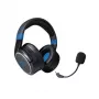 Cuffie Lexip Metaltech – wireless, bassa latenza, 32 h di autonomia – blu cobalto