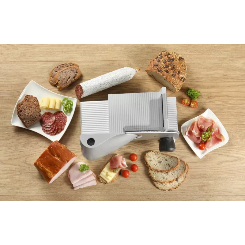 Gorenje R607A affettatrice elettrica 110 W grigio metallo, plastica