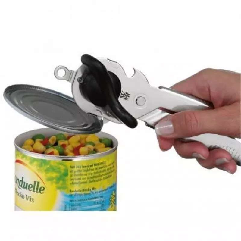 WMF Tin Up apriscatole meccanico nero, acciaio inox