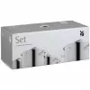 WMF Provence Plus set di pentole 4 pezzi, acciaio inox