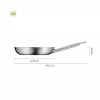 WMF Ultimate Profi Resist padella, 24 cm, 17.5924.6411