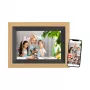 Braun DigiFrame 10B cornice digitale nero, legno 25,6 cm (10,1