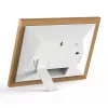 Braun DigiFrame 10W cornice digitale bianco, legno 25,6 cm (10,1