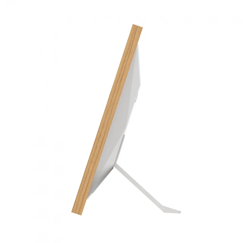 Braun DigiFrame 10W cornice digitale bianco, legno 25,6 cm (10,1