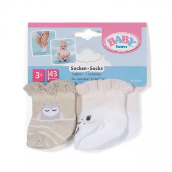 BABY born calzini pecora 2 paia 43cm calzini per bambola