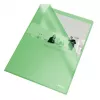 Esselte Raccoglitore 105my A4 confezione da 100, A4, polipropilene (PP), verde, verticale, 220 mm, 1 mm