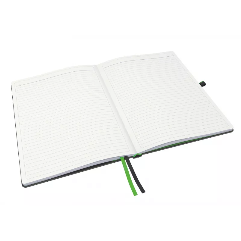 Leitz quaderno Complete A4 a righe 96 g 80 fogli, nero, A4, copertina rigida