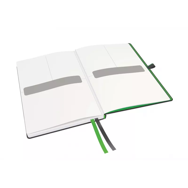 Leitz quaderno Complete A5 a righe 96 g 80 fogli, nero, A5, copertina rigida