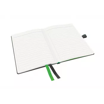 Leitz quaderno Complete A6 a righe 96 g 80 fogli, nero, A6, copertina rigida