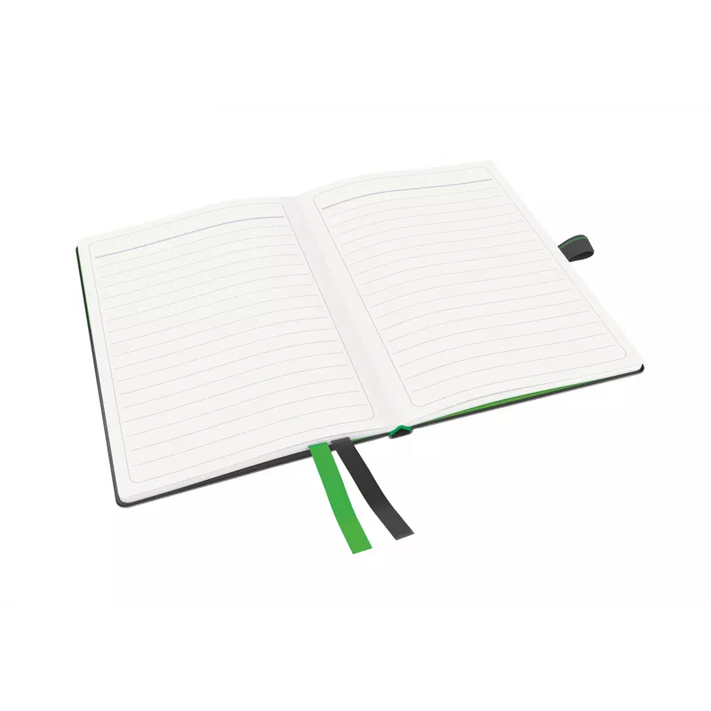 Leitz quaderno Complete A6 a righe 96 g 80 fogli, nero, A6, copertina rigida