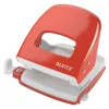 Leitz perforatrice 5008 NeXXt, 2 fori 30 fogli, 30 fogli, rosso, metallo, 8 cm, A6, 5,5 mm