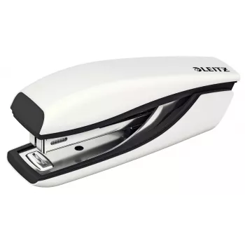 Leitz NeXXt WOW Metal mini cucitrice, 10 fogli, nero, bianco, P2, metallo, 80 g/m², 3,5 cm