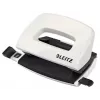 Leitz NeXXt perforatrice WOW Mini 2 fori / 10 fogli, 10 fogli, bianco, nero, plastica, 8 cm, 5,5 mm