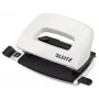 Leitz NeXXt perforatrice WOW Mini 2 fori / 10 fogli, 10 fogli, bianco, nero, plastica, 8 cm, 5,5 mm