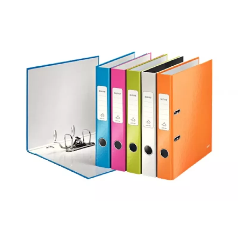 Etichette per dorso Leitz stampabili con PC per raccoglitore a leva WOW 50 mm