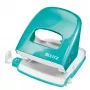 Perforatore Leitz NeXXt WOW 5008 metallo 2 fori / 30 fogli, 30 fogli, blu, bianco, metallo, 8 cm, 5,5 mm, A6