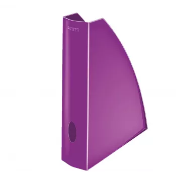 Raccoglitore per riviste Leitz WOW, viola, plastica, A4, 290 g