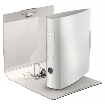 Raccoglitore con meccanismo a leva 180° Leitz Active Style PP A4/80mm, A4, polyfoam, bianco, 500 fogli, 80 g/m², 8,2 cm