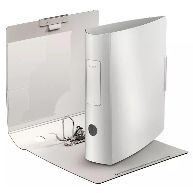 Raccoglitore con meccanismo a leva 180° Leitz Active Style PP A4/80mm, A4, polyfoam, bianco, 500 fogli, 80 g/m², 8,2 cm