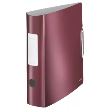 Leitz 180° Aktivstil PP raccoglitore ad anelli A4/80mm, A4, Polyfoam, rosso, 500 fogli, 80 g/m², 8,2 cm
