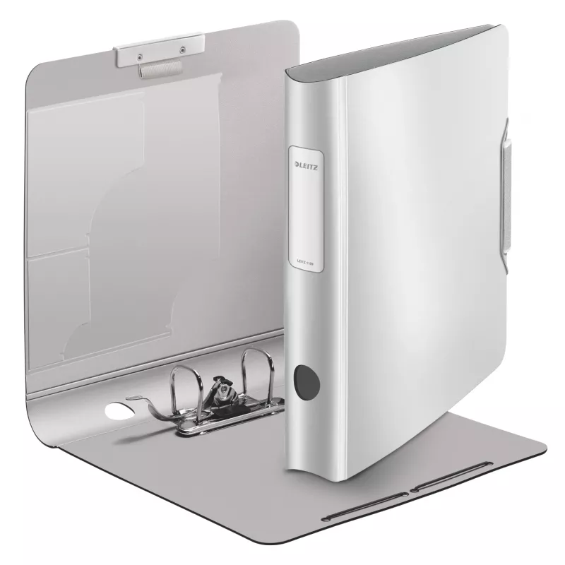 Leitz cartella a molla 180° Active Style PP A4/60 mm, A4, Polyfoam, bianco, 350 fogli, 80 g/m², 6,5 cm
