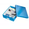 Leitz Click & Store WOW scatola contenitore media, blu, cartone, 880 g