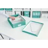 Leitz Click & Store WOW scatola organizer media, blu, cartone, 880 g