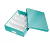 Leitz Click & Store WOW scatola organizer media, blu, cartone, 880 g