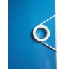 Leitz raccoglitore ad anelli Active PP WOW A4/80mm, A4, Polyfoam, blu, 500 fogli, 80 g/m², 8,2 cm