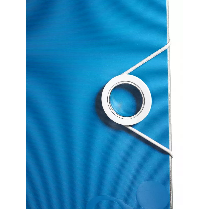 Leitz raccoglitore ad anelli Active PP WOW A4/80mm, A4, Polyfoam, blu, 500 fogli, 80 g/m², 8,2 cm