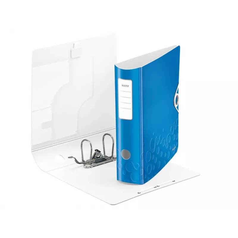 Leitz raccoglitore ad anelli Active PP WOW A4/80mm, A4, Polyfoam, blu, 500 fogli, 80 g/m², 8,2 cm
