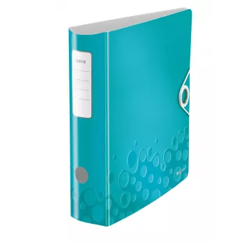 Leitz raccoglitore ad anelli Active PP WOW A4/80mm, A4, Polyfoam, turchese, 500 fogli, 80 g/m², 8,2 cm