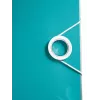 Leitz raccoglitore ad anelli Active PP WOW A4/80mm, A4, Polyfoam, turchese, 500 fogli, 80 g/m², 8,2 cm