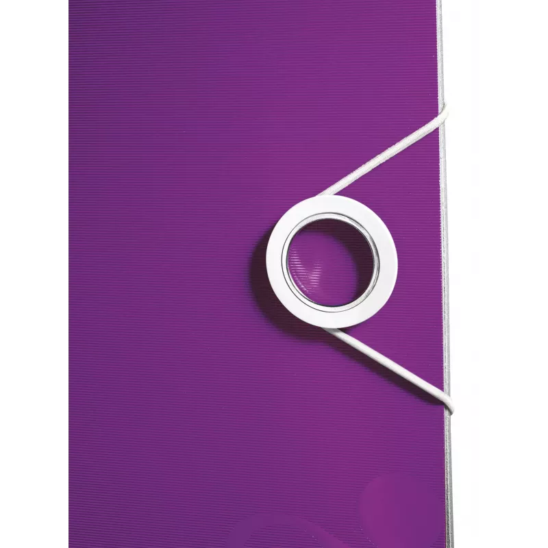 Leitz raccoglitore ad anelli Active PP WOW A4/80 mm, A4, Polyfoam, viola, 500 fogli, 80 g/m², 8,2 cm