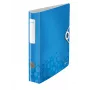 Leitz raccoglitore ad anelli Active PP WOW A4/65mm, A4, Polyfoam, blu, 350 fogli, 80 g/m², 6,5 cm
